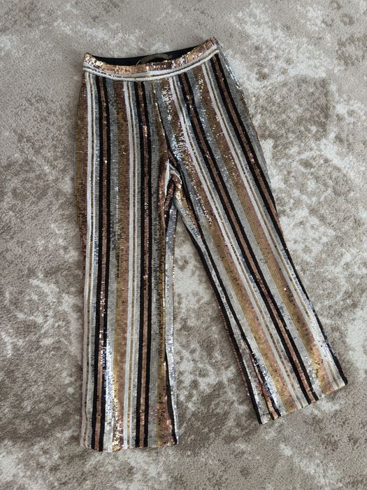 Елегантні штани брюки з паєтками | Simona Corsellini | Італія