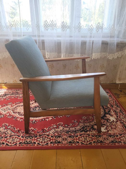 Lisek - kultowy fotel vintage lata 60/70 - komplet 4 foteli