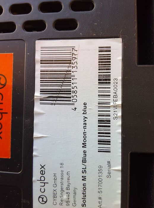 Cybex Solution M SL estado excelente