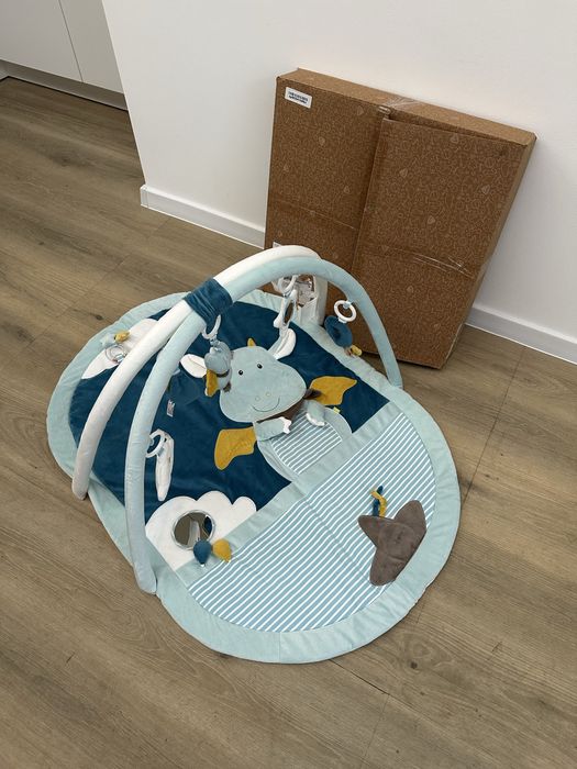 Fehn 3D mata edukacyjna sensoryczna doa niemowląt 110x85x50cm