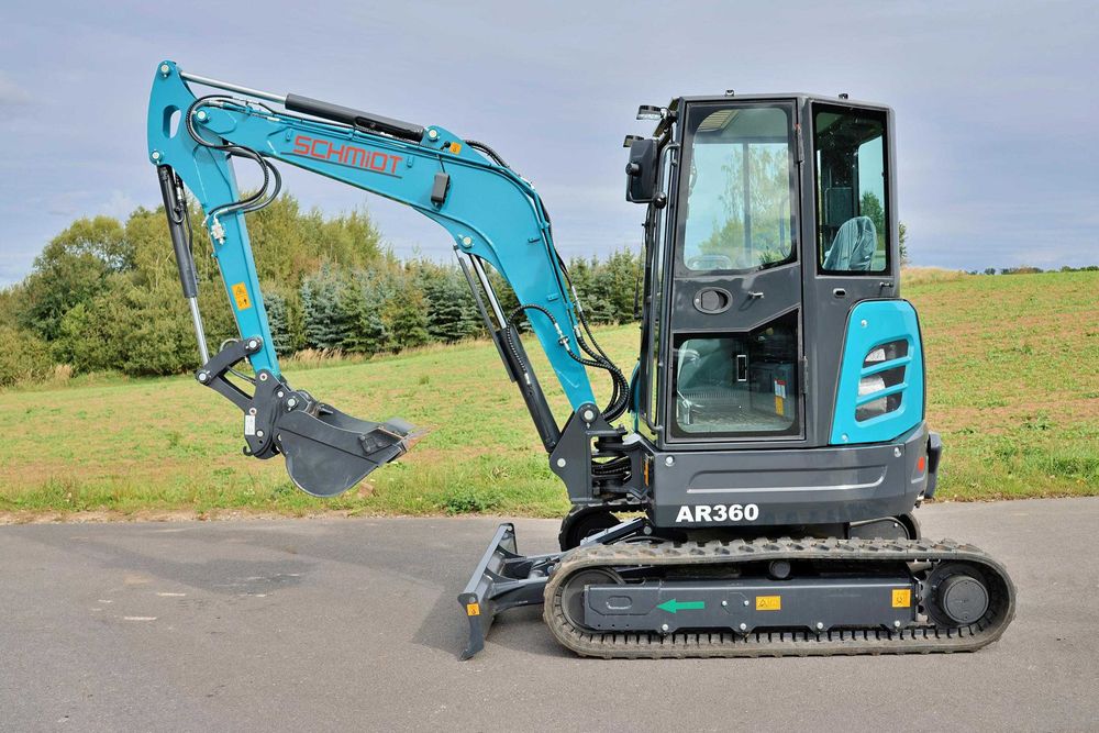 Minikoparka 3.8t SCHMIDT AR360 YANMAR Klima Zero Tail 2026