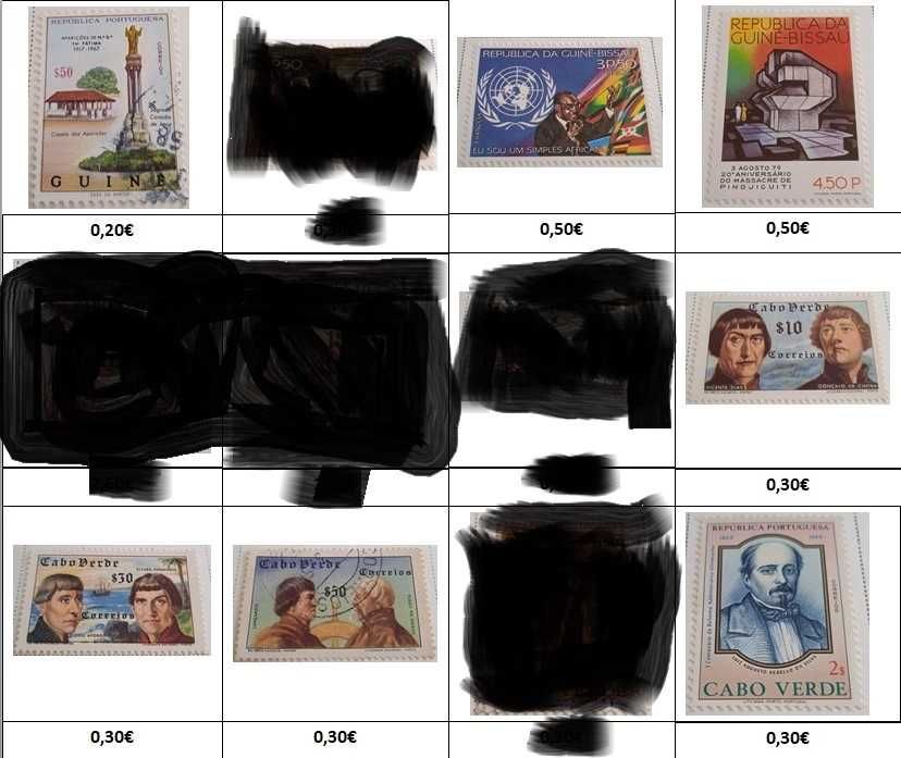 Selos de Guiné, Guiné-Bissau, Cabo Verde e São Tomé e Principe
