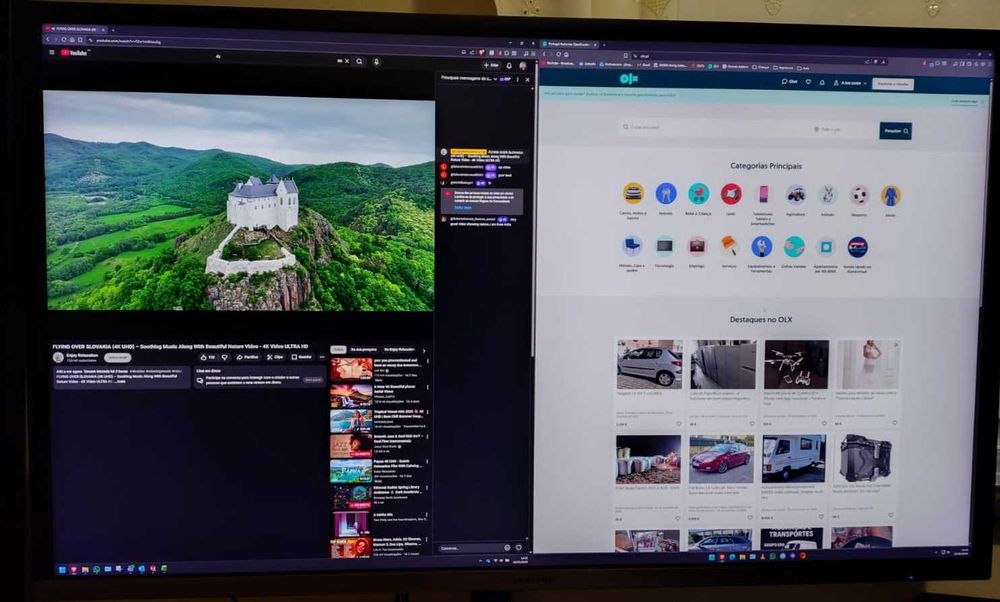 Monitor Samsung UHD 4K 32'' PBP/PIB