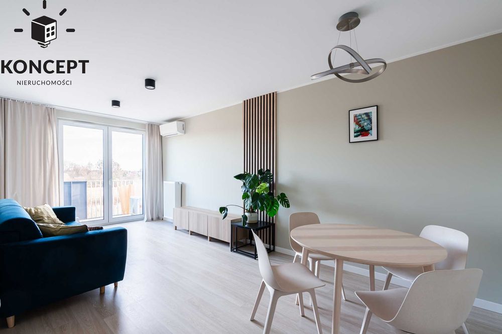 Stylowy, 2 pokojowy apartament z balkonem