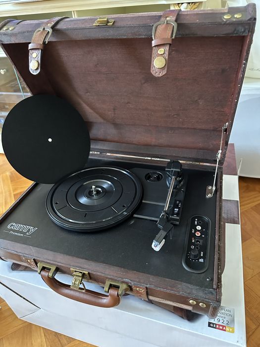 Виниловый проигрыватель Camry CR 1149 (Чемодан) — Идеально на подарок!