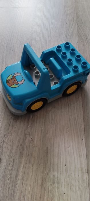 Używane LEGO Duplo , samochód niebieski