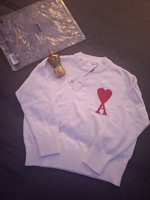 Sweter Ami biały