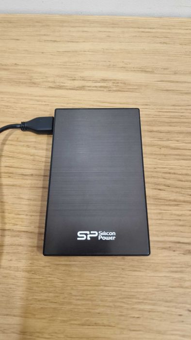 Disco Externo Silicon Power 1TB – HDD – Bom Estado