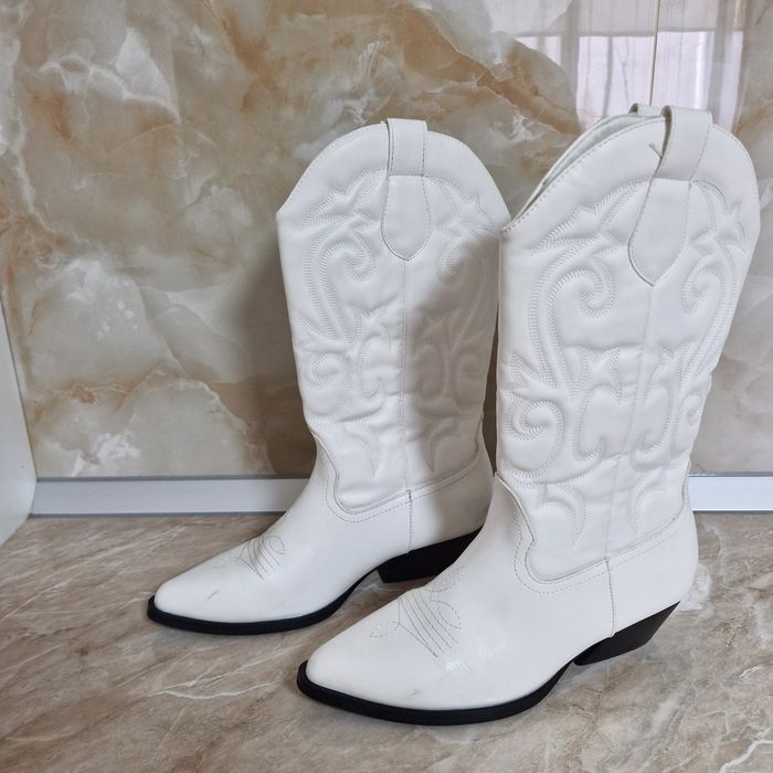 Демісезонні жіночі чобітки козакі 38р.