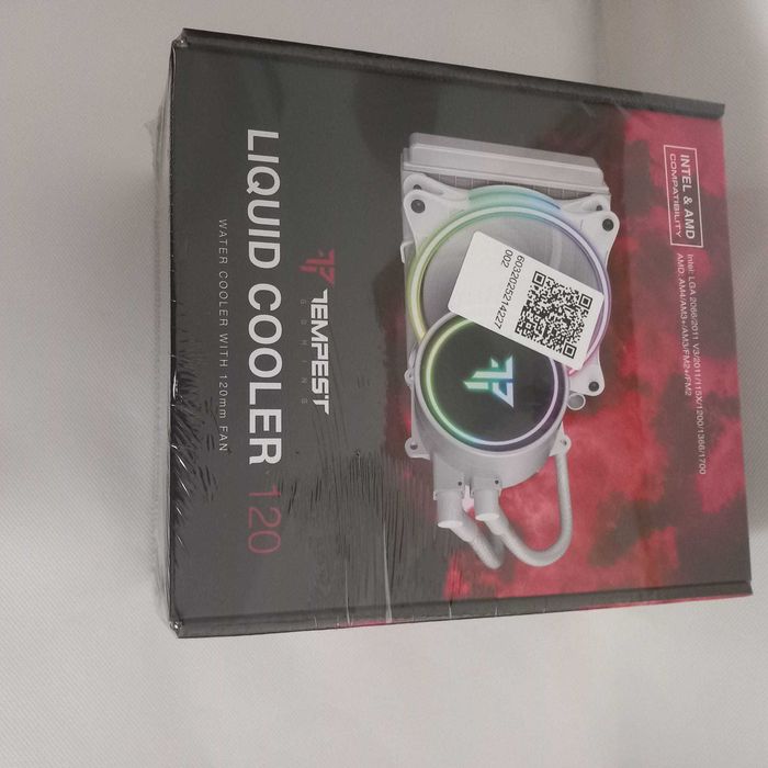 Liquid Cooler Tempest Gaming 120mm RGB - Branco