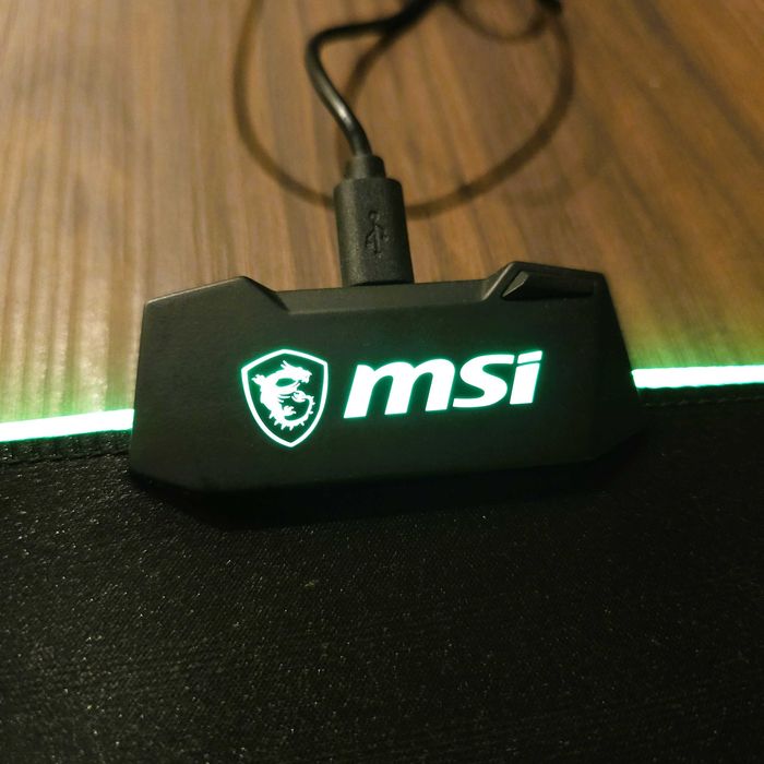 Podkładka pod mysz MSI RGB 39x27 cm