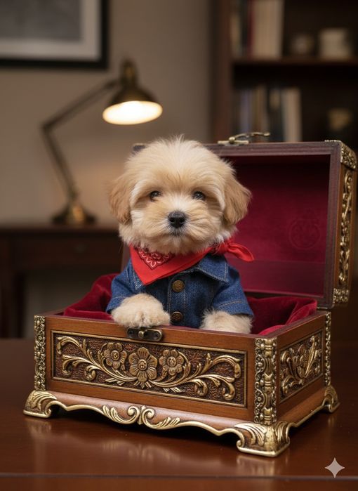 Maltipoo po pudelku toy i maltance linii koteańskoej