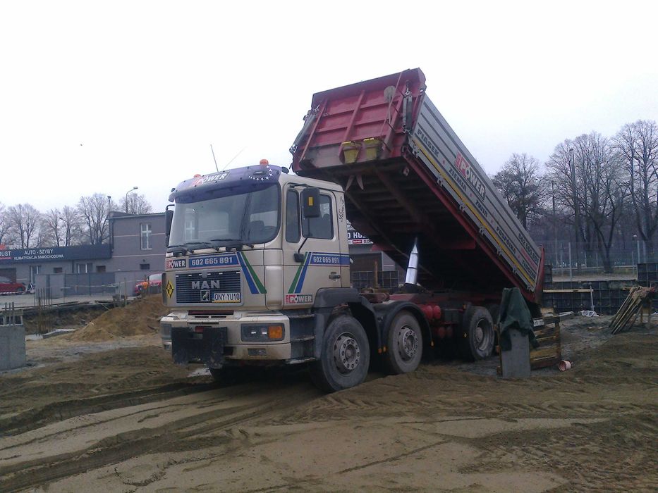 Sprzedam Zamiana Man f2000 8x4 Bramowiec