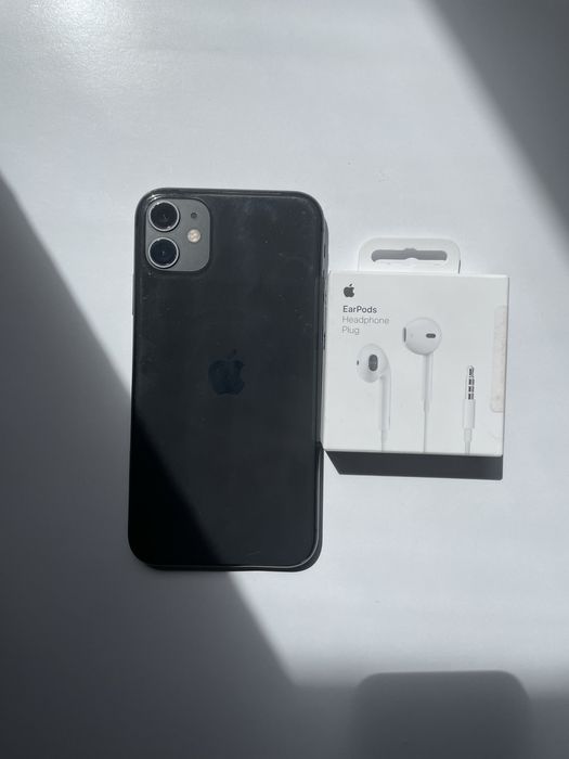 iphone 11 64gb айфон 11 64гб neverlock под восстановление + наушники