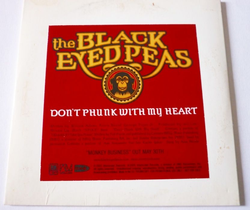 CD «Black Eyed Peas Dont phunk with my heart» Aveiro • OLX Portugal