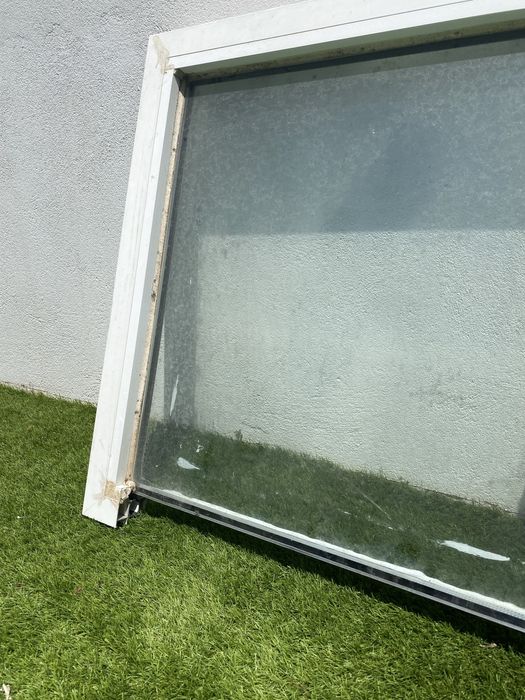 Janelas vidro duplo para abertura zenital