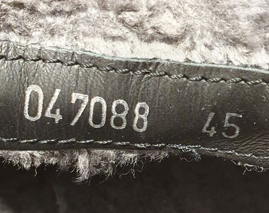 • Лофери Baldinini з натуральної шкіри та хутра (45UA, 30см) •