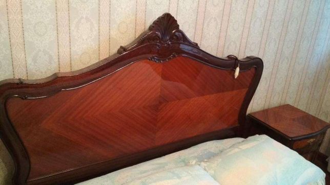 Mobília de Quarto Queen Anne Rico - Completa