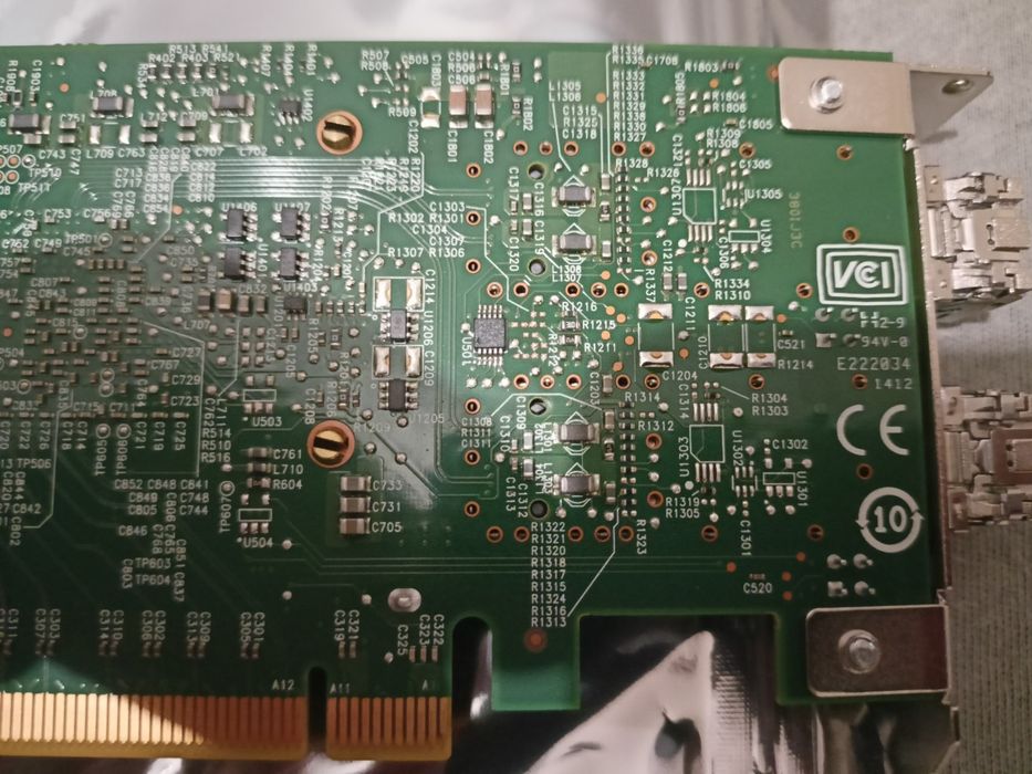 Karta sieciowa 10G SFP+ Broadcom 57810s (0Y40PH) plus 2x GBIC Intel