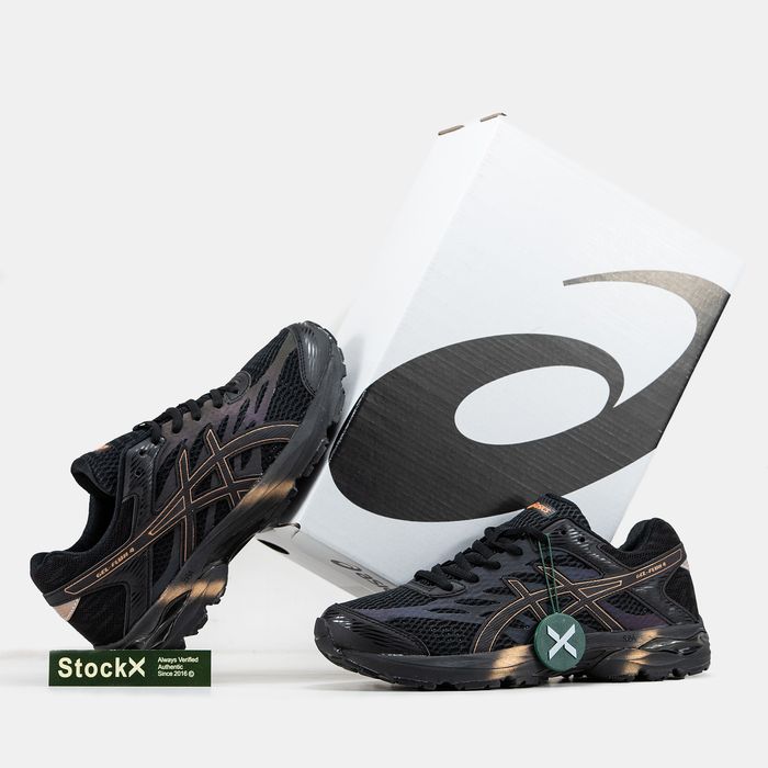 Кросівки Кроссовки Asics Gel-Flux 4 Black Чорний Чёрный Кросовки демісезон