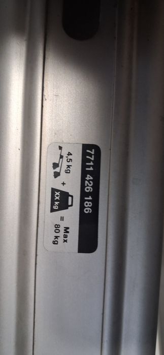 Barras tejadilho Renault megane