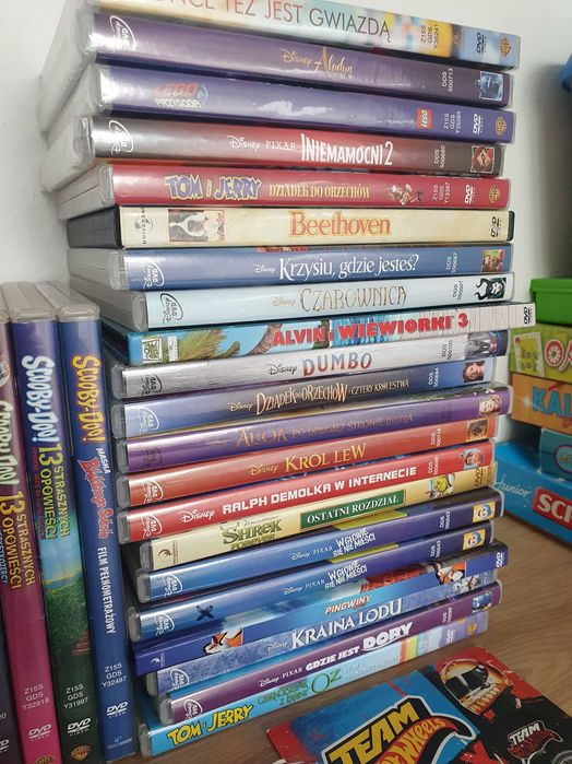 Disney Bajki filmy dla dzieci 21 szt