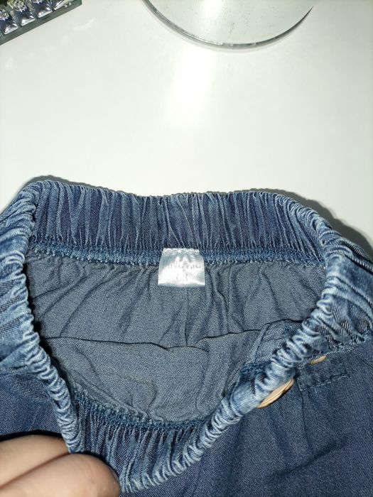 Spódniczka a'la jeans z kolekcji Petit Lou Pinokio, rozmiar 68