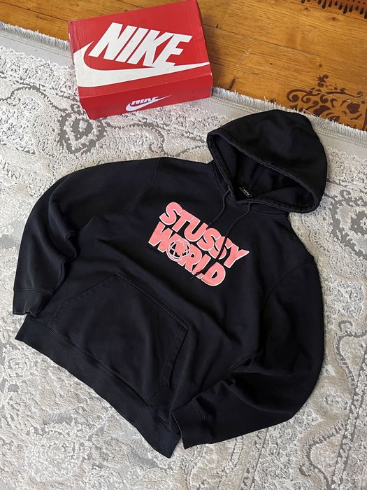 Оригінальне Худі Stussy оверсайз фіт / худи стусси стуссі стусі oversize big logo