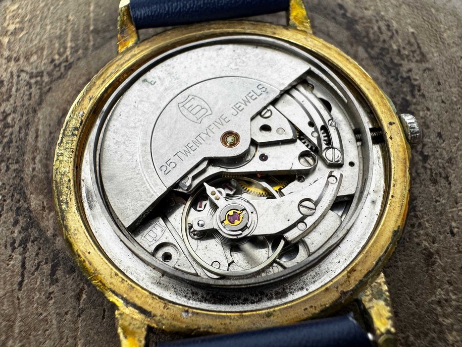 zegarek męski - Anker Automatic - pozłacany - cal. FB 222