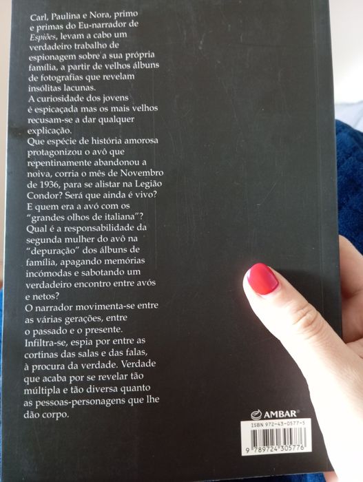 Livro como novo "espiões" de Marcel Beyer