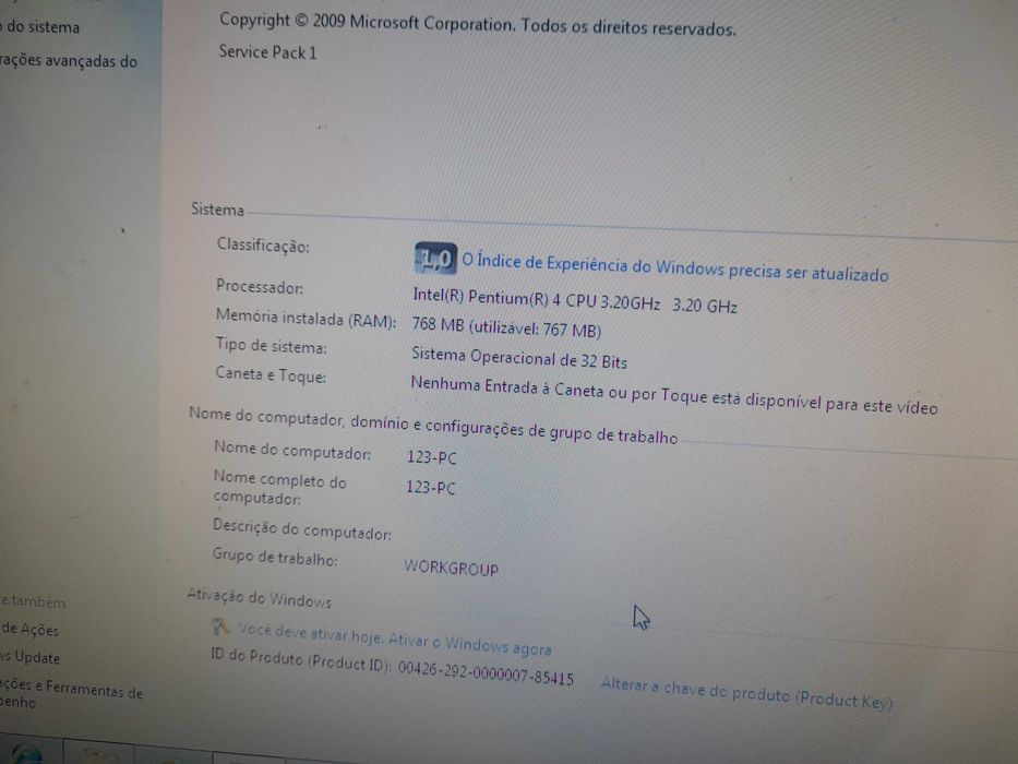 computador de secretaria asus como novo.