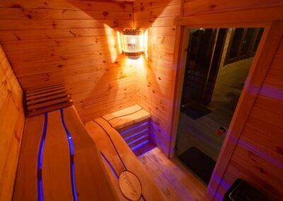 Domek SÓWKA w Lesie Jeziora BASEN Bilard Bania Sauna KASZUBY zapraszam