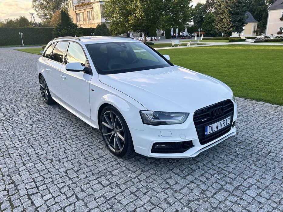 Audi A4 2.0 TDI 177 km Quattro S Line 19” Hak Acc