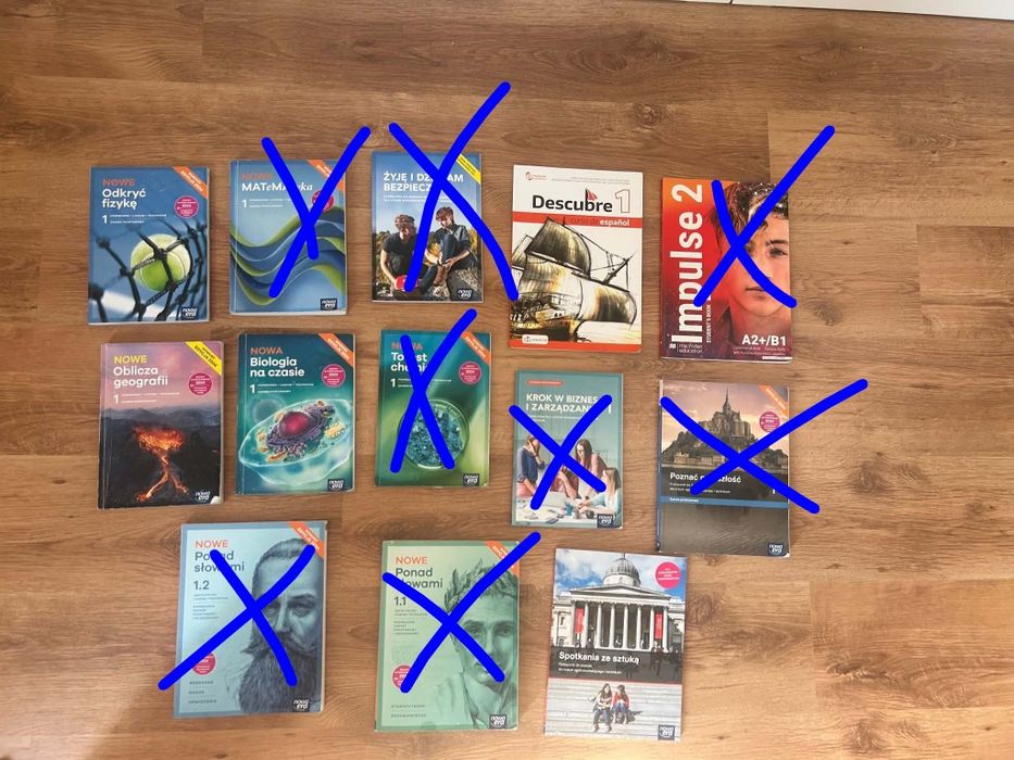Podręczniki do klasy I Liceum Ogólnokształcącego