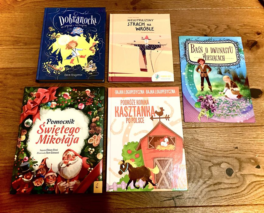 Książki dla dzieci zestawy 60 zł