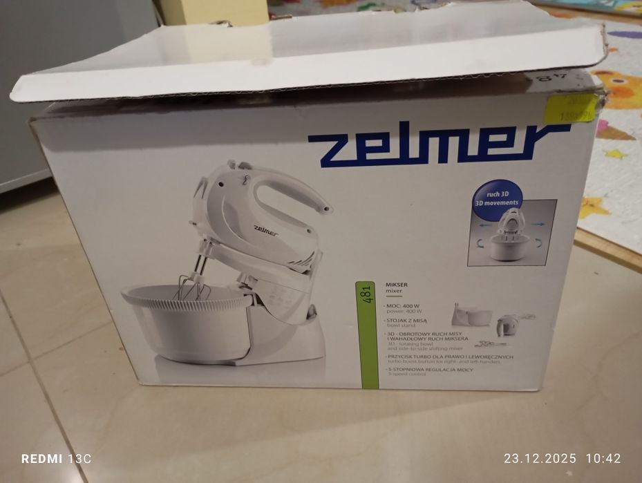 Міксер з чашкою zelmer