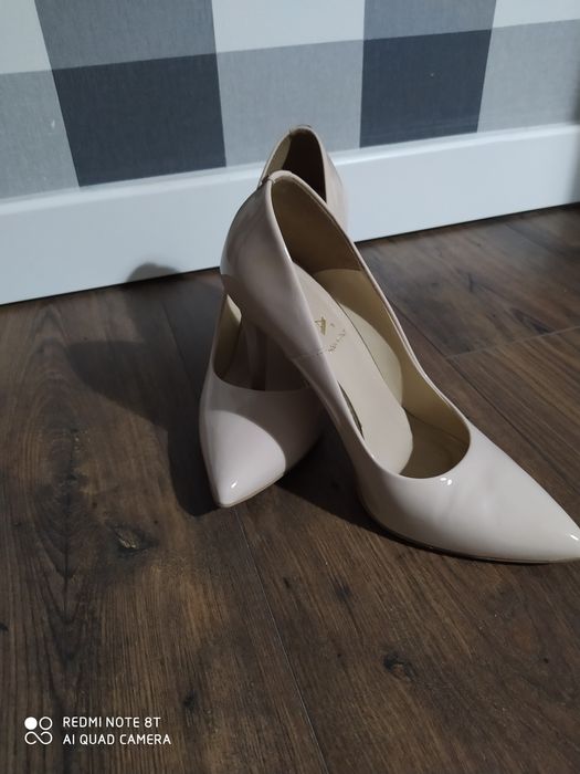 Szpilki Sala r. 39 pudrowy róż