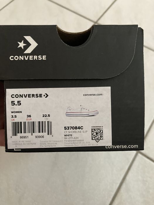 Converse trampki wsuwane na gumce