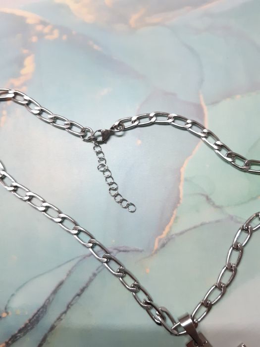 Colar/corrente para homem ou jovem,  cor prata