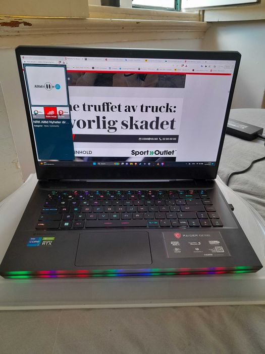 MSI Raider GE66 computer with guarantie64741103331715121