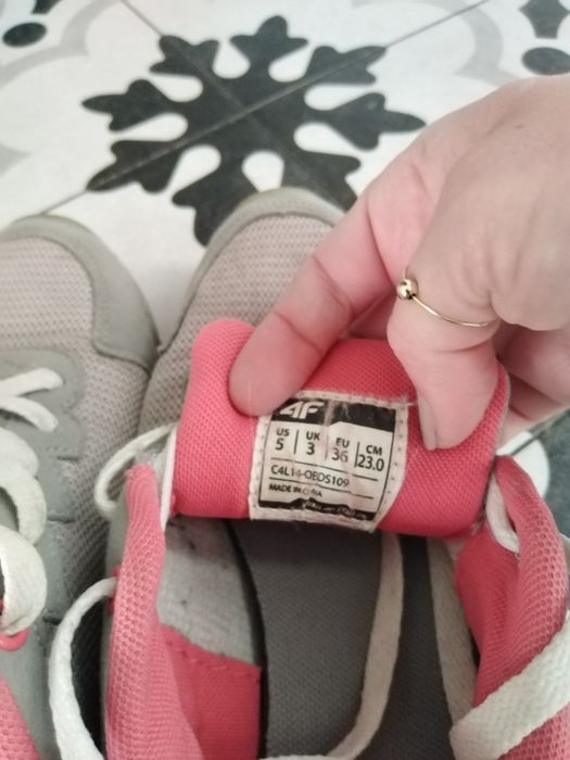 Buty sportowe 4f rozm. 36 adidasy dla dziewczynki