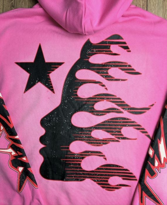 Hellstar Pink Hoodie (Bluza)