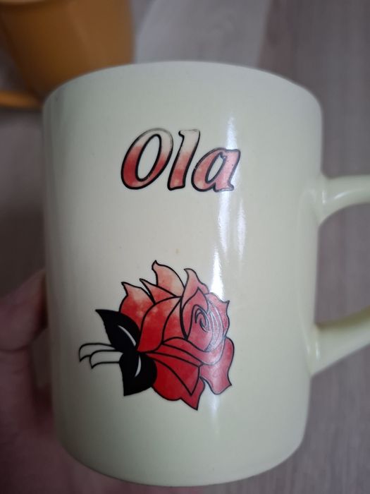 Kubki dla Oli, z imieniem Ola