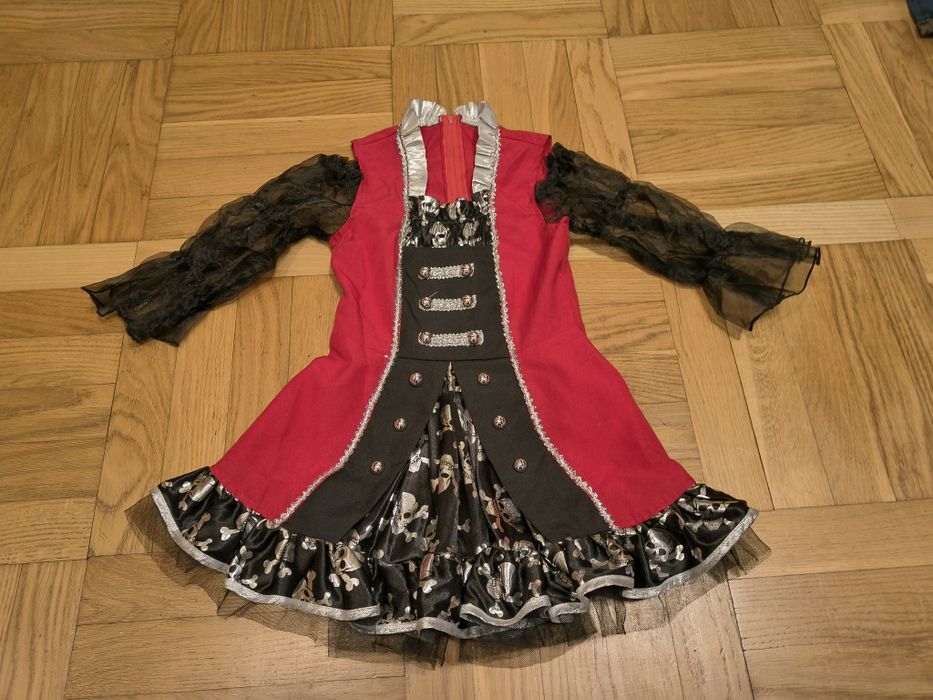 Sukienka wiedźmy, wiedźma, czarownica halloween karnawał roz. 5-6 lat