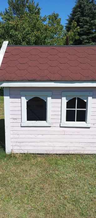 Domek drewniany dla dzieci