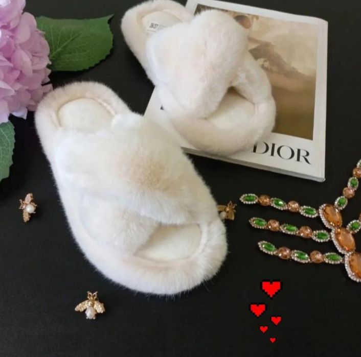 Пухнасті тапочки 36/37.38/39.40/41