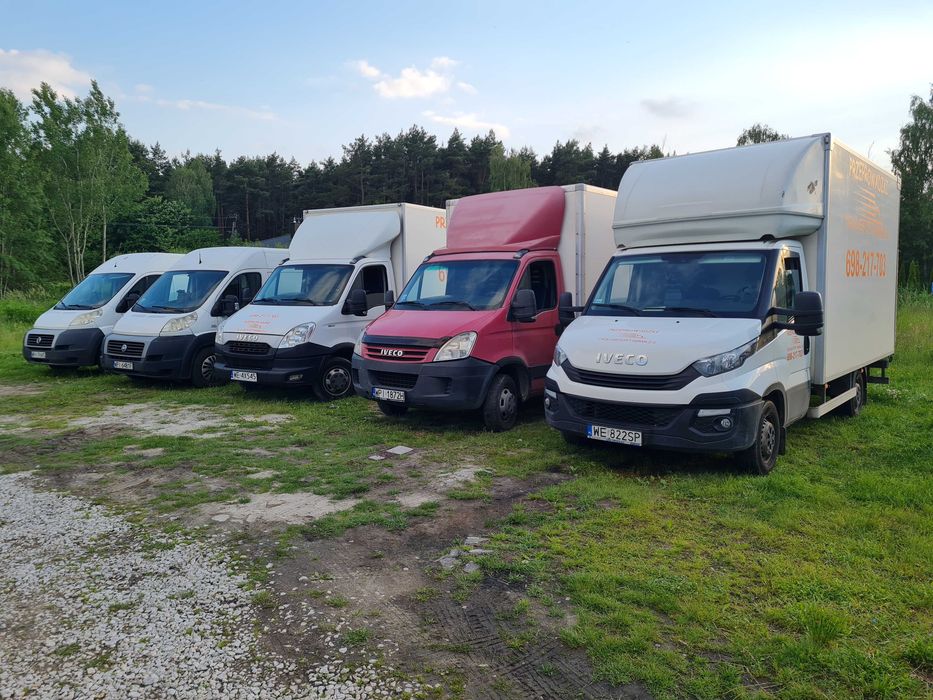 Przeprowadzki 24/7 Transport Bagażówka-Konkurencyjne Ceny samochody z