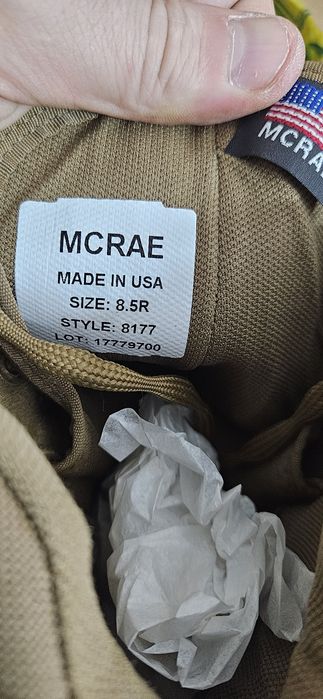 Берці літні військові McRae Terassault T1 . Розмір 41.5