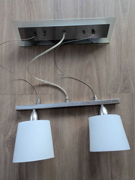 Lampy do jadalni i kuchni  - Komplet 3 lamp wiszących i 2 kinkiety