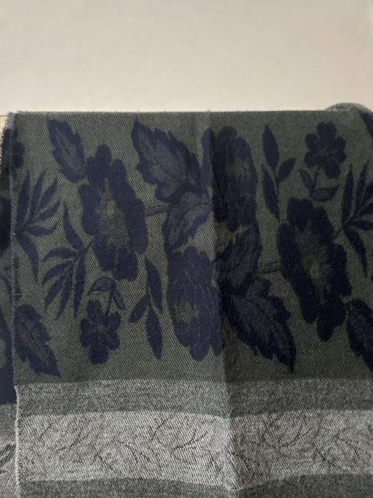 Шалик теплий сіро- фіолетового кольору